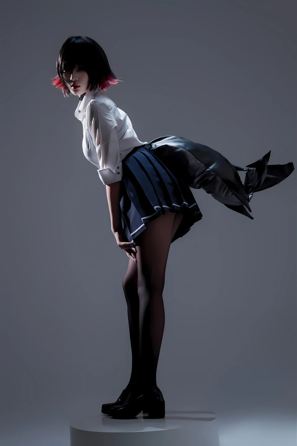 轩萧学姐 - JK鲨鱼妹 [100P,1V-549MB] tg@simisebaisi 【丝足阁】069.webp